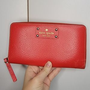 Kate Spade Red Wallet